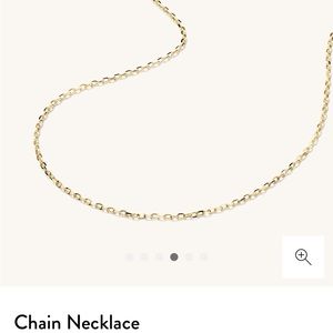 Mejuri 14 K Gold Chain Necklace NEW